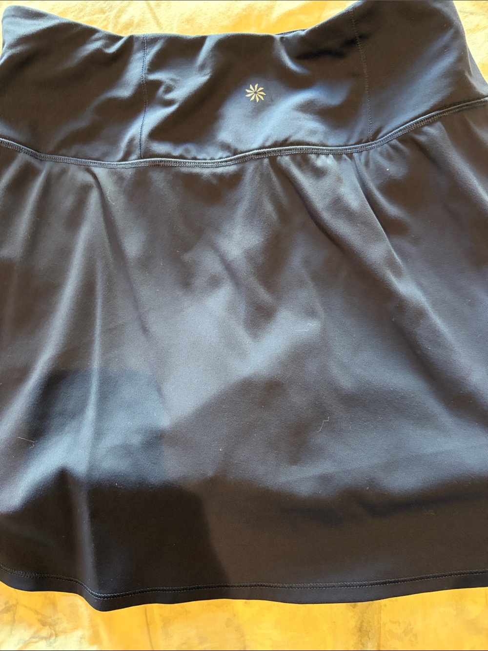 Athleta Navy Blue Athletic Skort with Zip Pockets - Picture 4 of 4